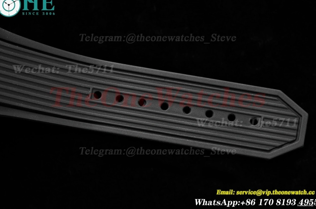 Diams Titanium Big Bang 44mm SS Diams Bezel BBF A1280 Rubber Unico 0421